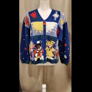 Vintage Belle Pointe Seasons Sweater